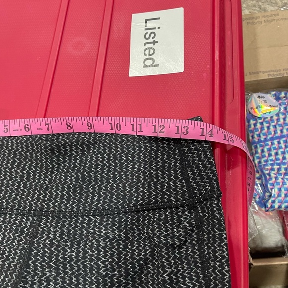 Athleta Black and White Knit Pants Medium, comfy and soft 🌺 gift inside 😍 - Picture 3 of 10